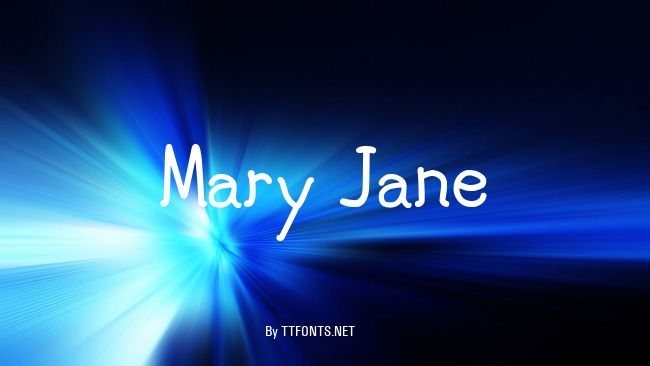 Mary Jane example
